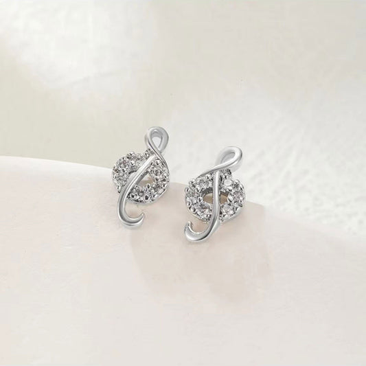 Special music note earrings