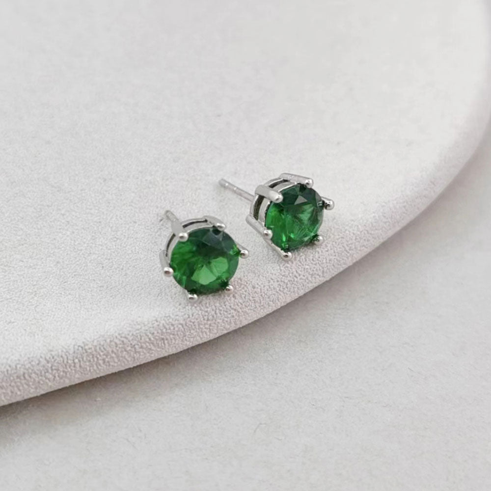 Emerald earrings