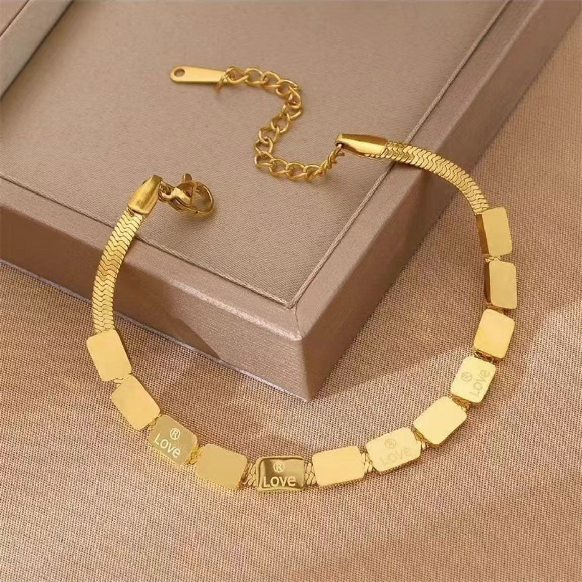 Luxury Square Geometric Bracelet 