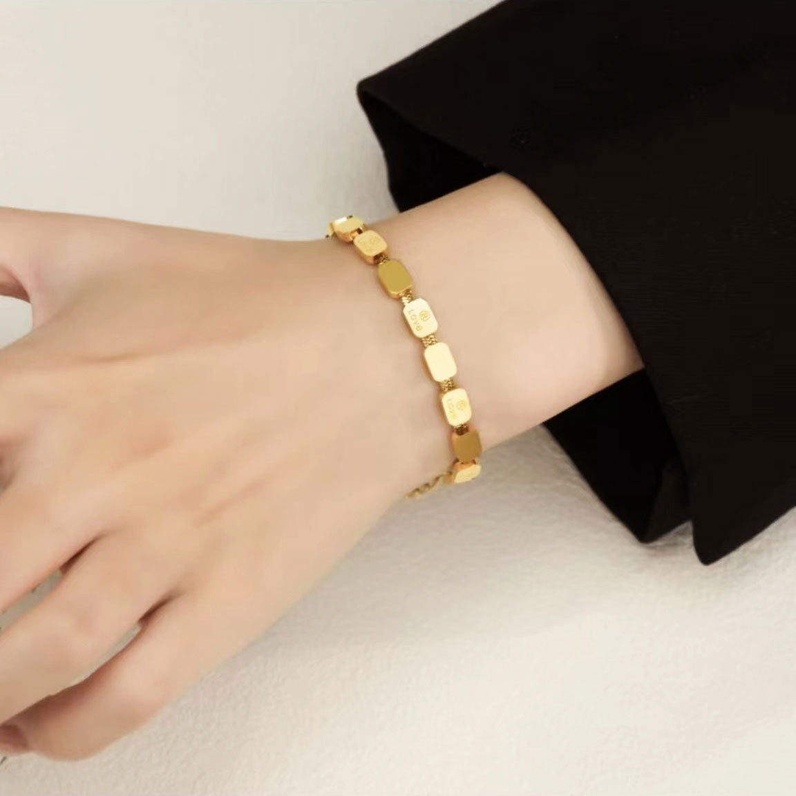 Luxury Square Geometric Bracelet 