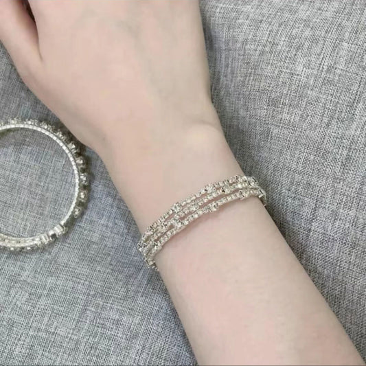 Flexible Diamond Bracelet 