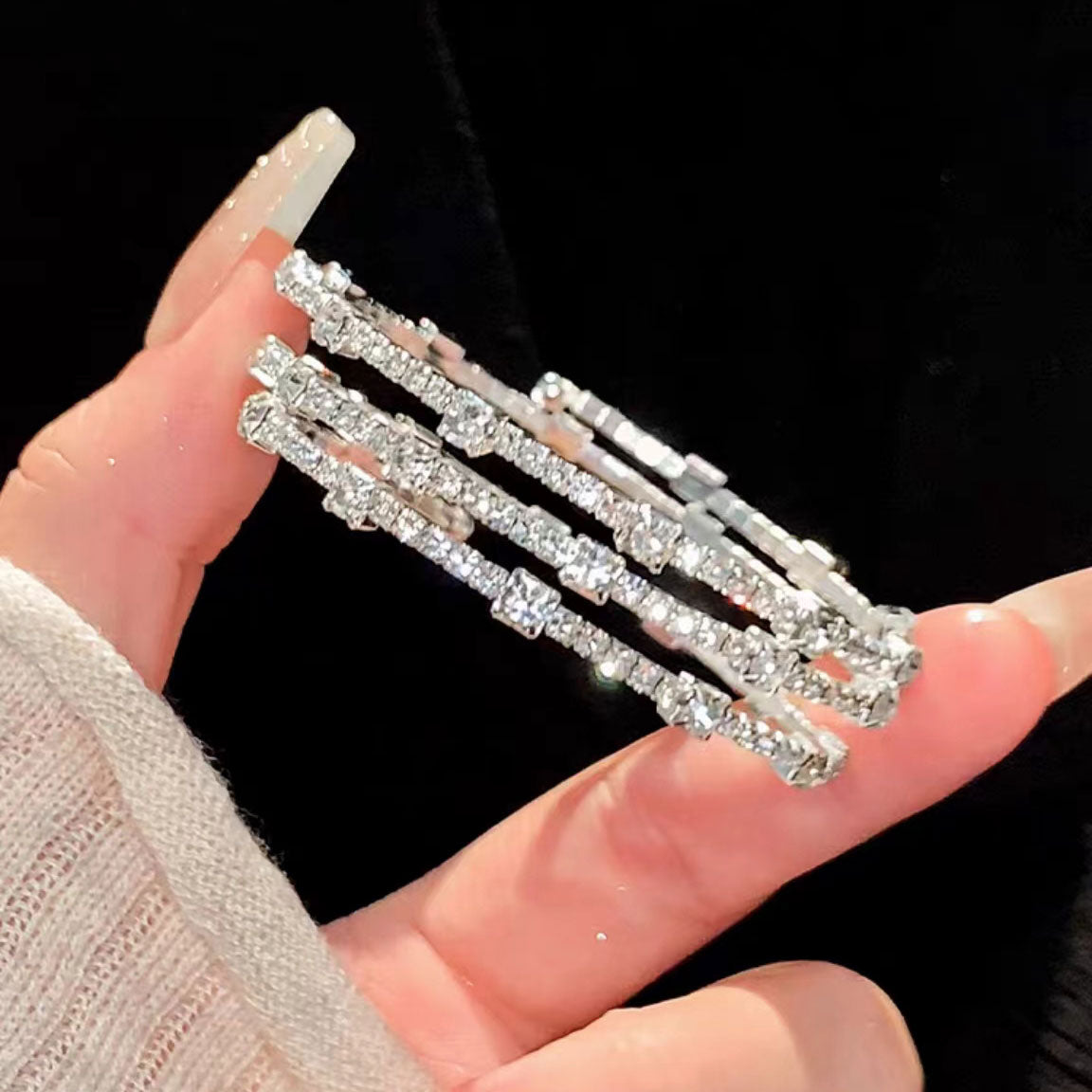 Flexible Diamond Bracelet 