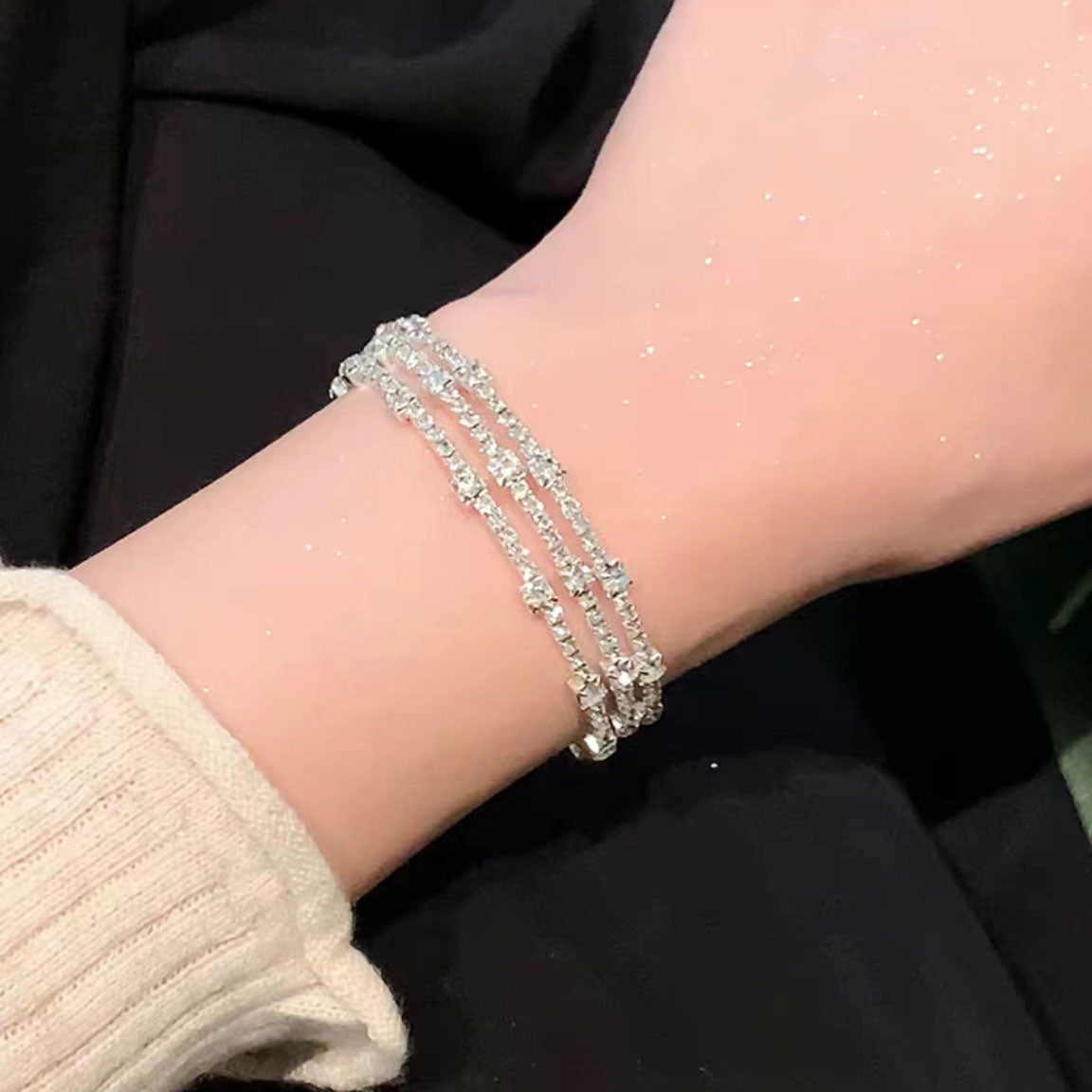 Flexible Diamond Bracelet 